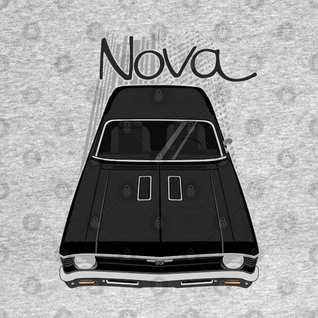 Chevrolet Nova 1969 - 1972 - black by V8social